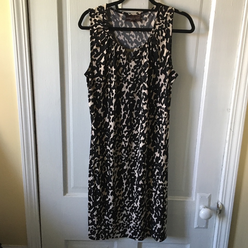 Leopard Print Silky Dress